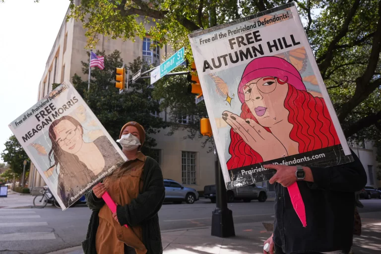 Alleged antifa members get decades in prison over violent ICE protest