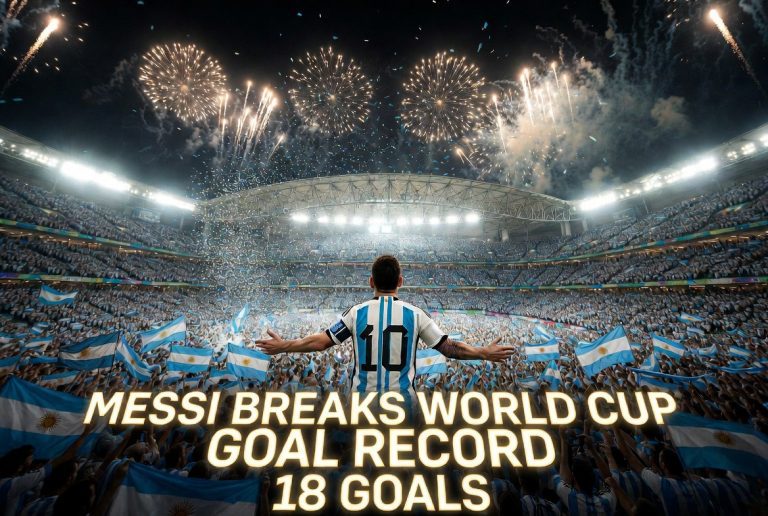 Messi Magic: Argentine Legend Shatters World Cup Goal Record as Drama Unfolds