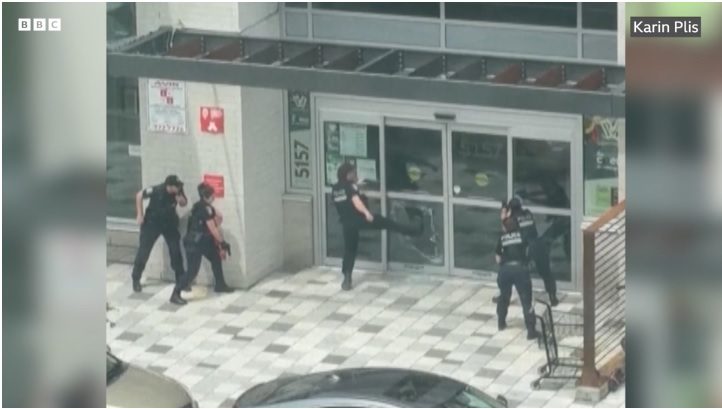 Montreal shooting leaves officer, civilian and suspect dead