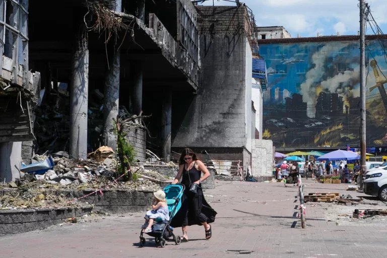 (AP)-Ukraine says it hit a railway bridge to Crimea, seeking to isolate the Russian-held peninsula